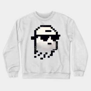 Cool pixel man Crewneck Sweatshirt